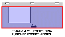Program #1 - Everything Punched Except Hinges